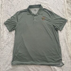 Torrey Pines 121st US OPEN 2XL Golf Polo Trees All Over Excellent Condition